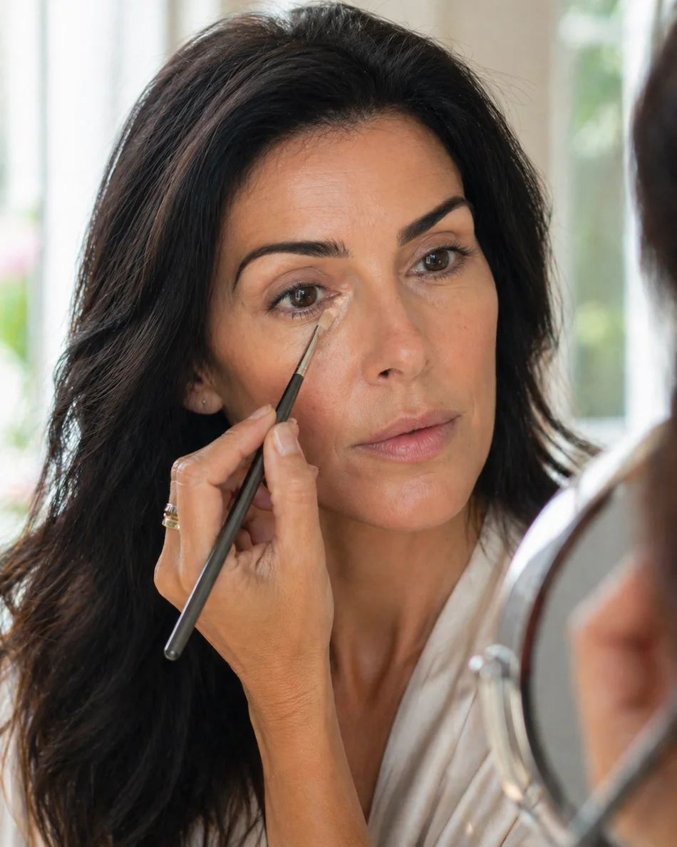 O tom errado pode acentuar ainda mais a olheira