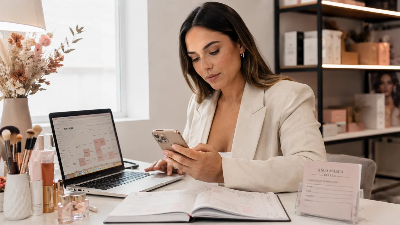aparecer no Google serviços de beleza