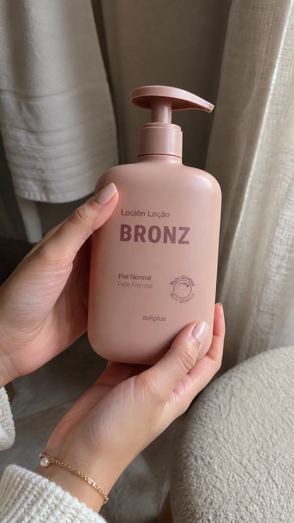Loção bronzeadora Deliplus