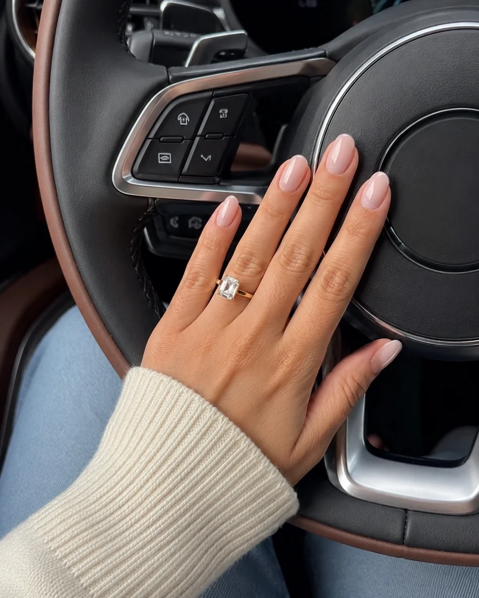 As unhas amendoadas são práticas