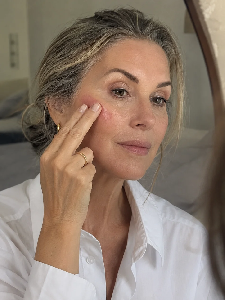 Onde aplicar blush depois dos 50