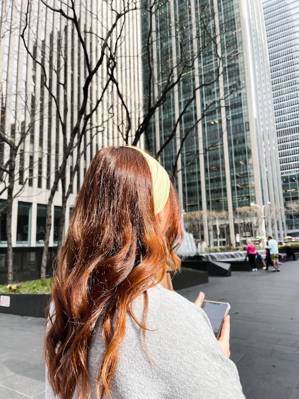 Cabelo brilhante e saudável