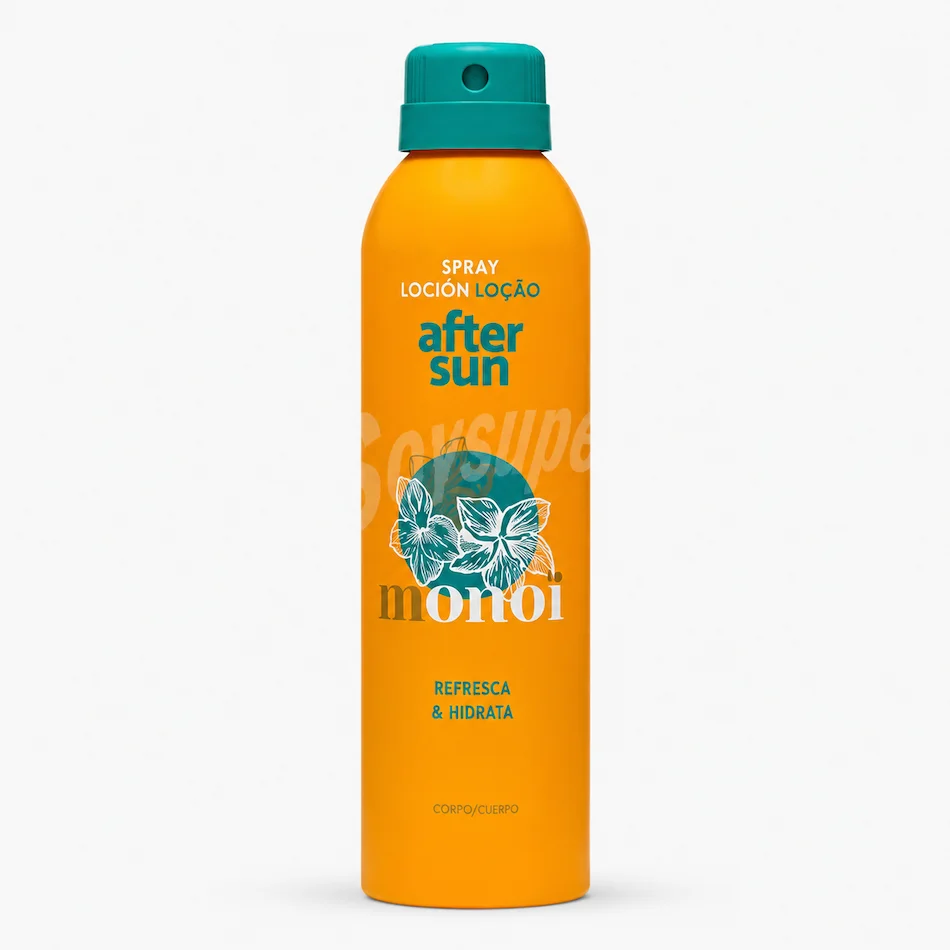 loção spray Aftersun Monoï