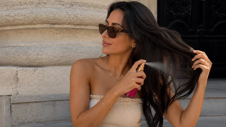 perfume para cabelo