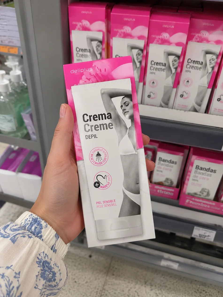 O creme depilatório Mercadona vale a pena