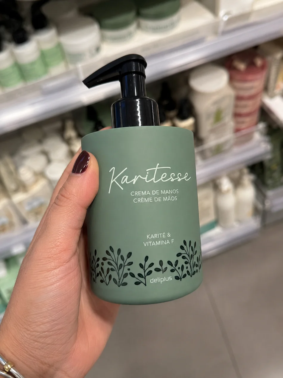 Para ter em casa: creme de mãos Karitesse Deliplus