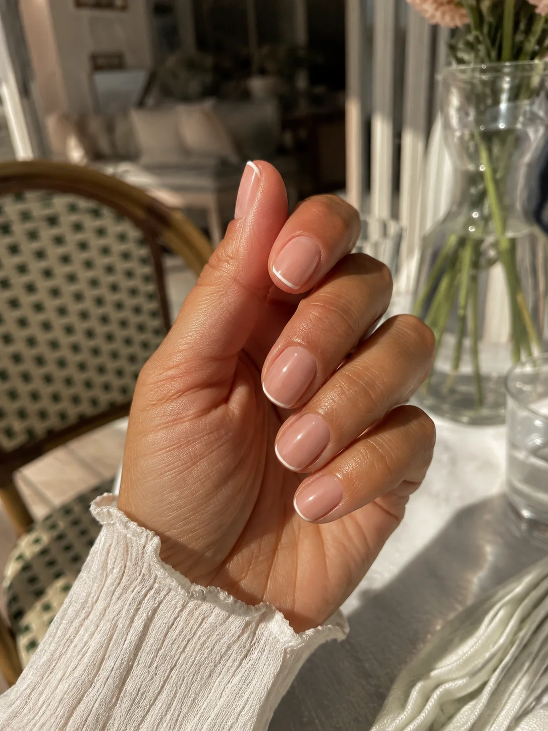 Micro French bege ou creme